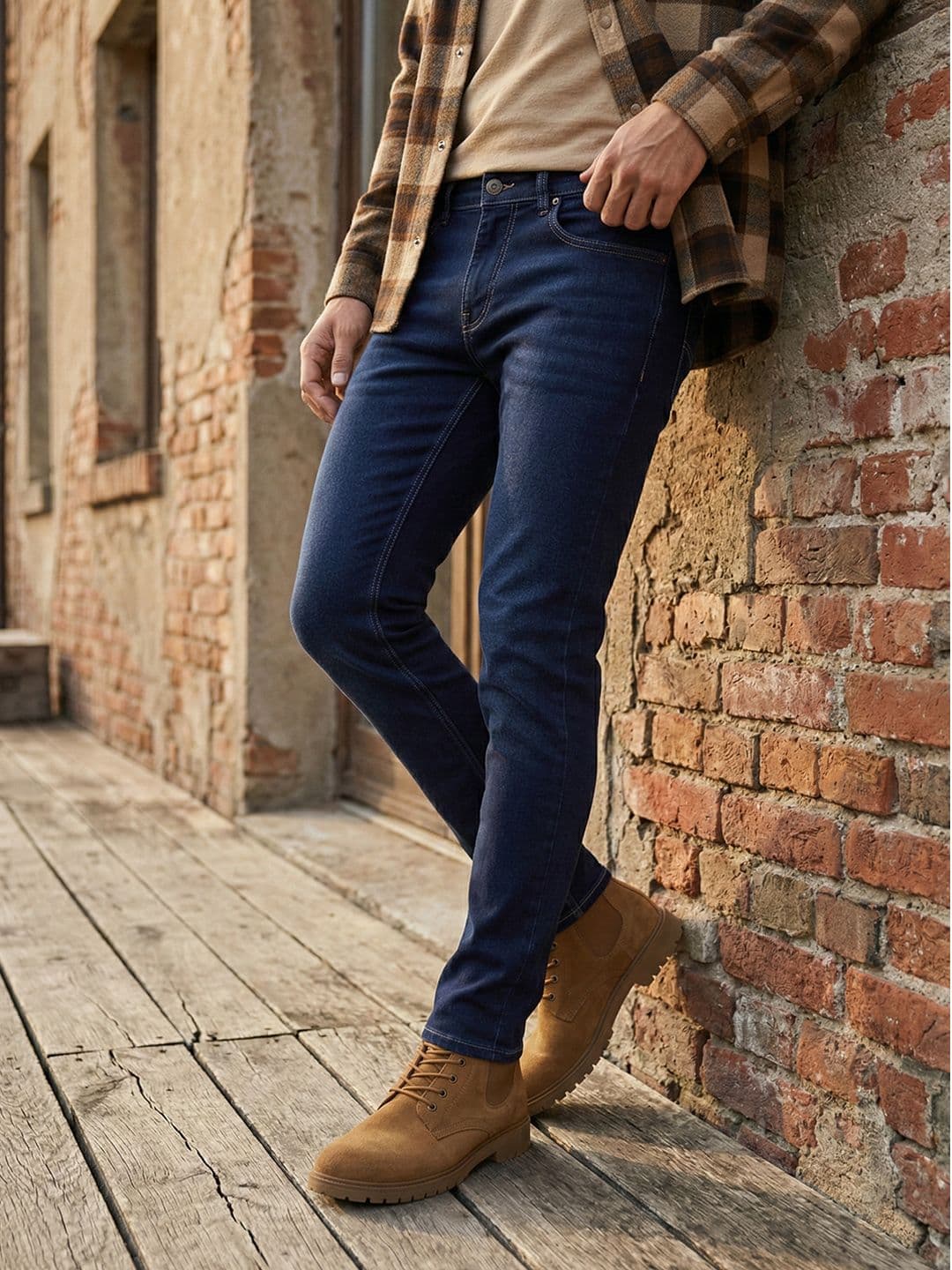 Roadster Men Slim Fit Light Fade Stretchable Jeans - view 1