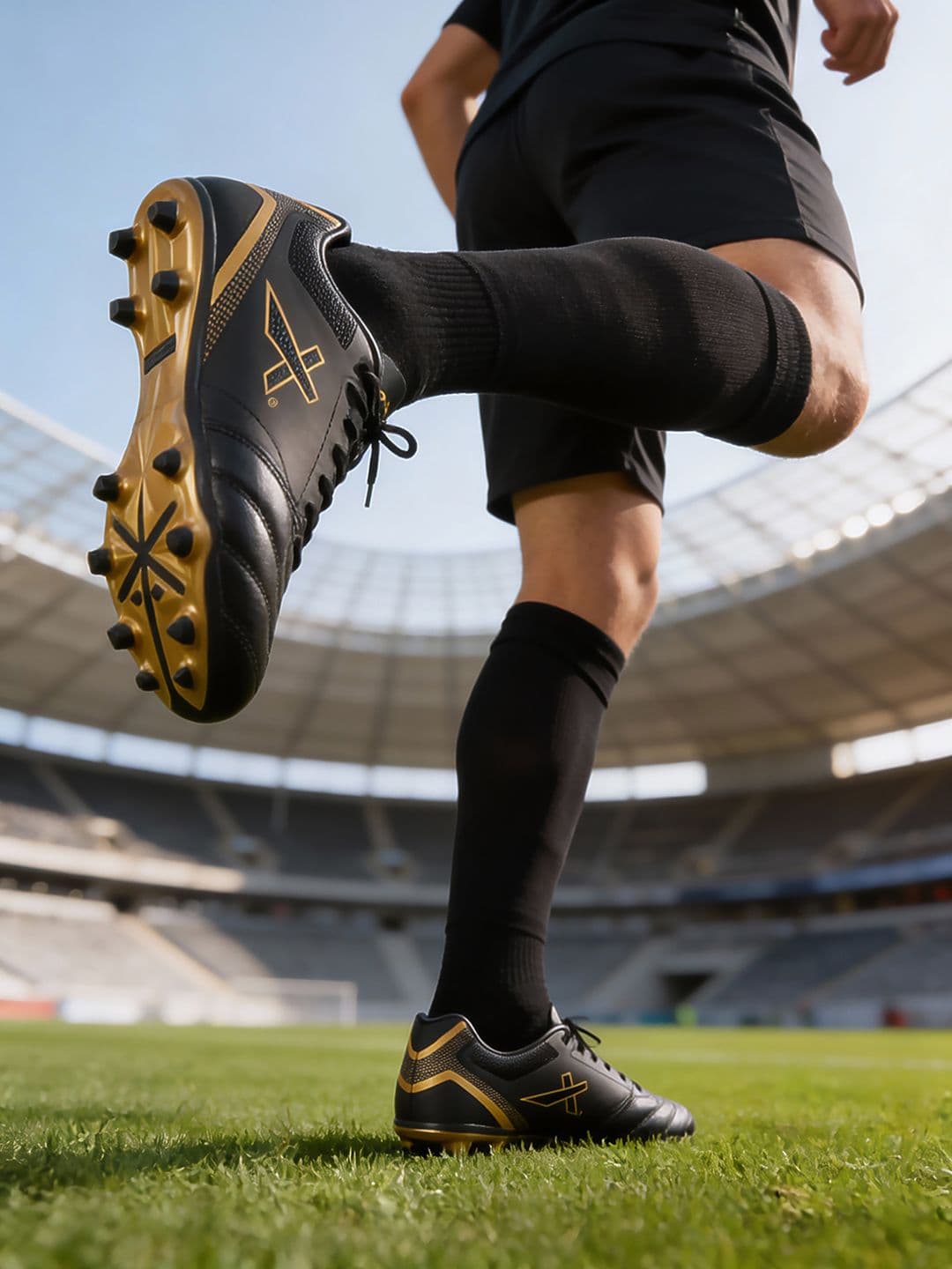 VECTOR X Blaze 2.0 Synthetic Leather Upper with TPU Sole Football Shoes - view 1