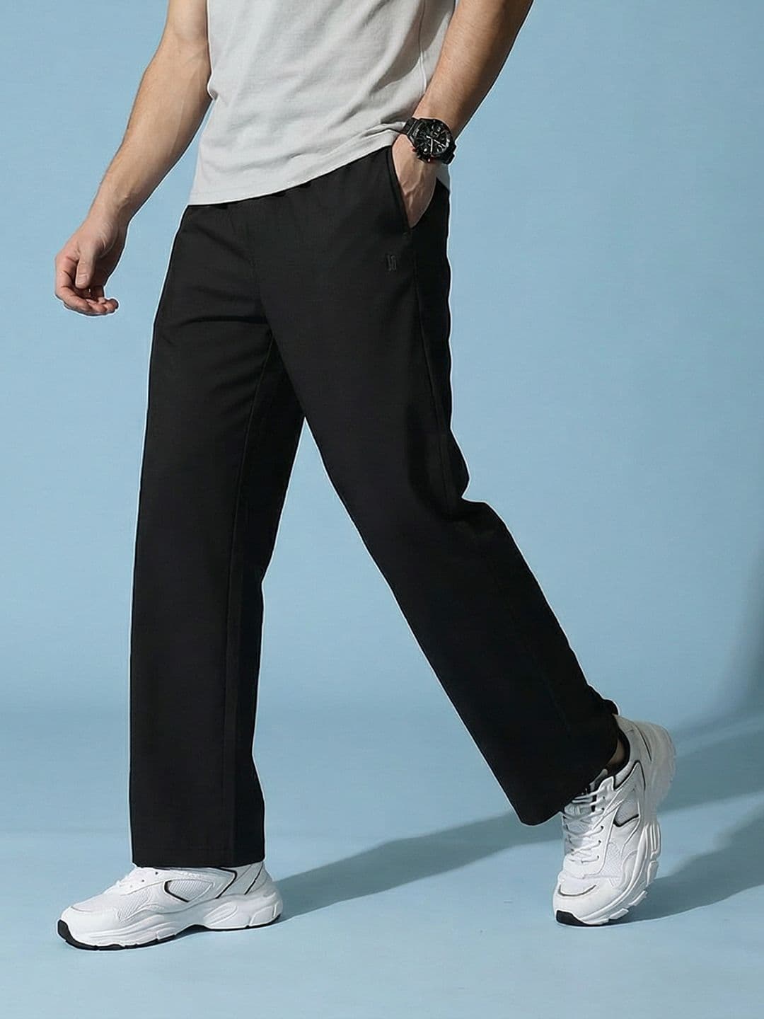 HRX by Hrithik Roshan Men Travel Series Relaxed Fit Rapid-Dry Track Pants - view 1