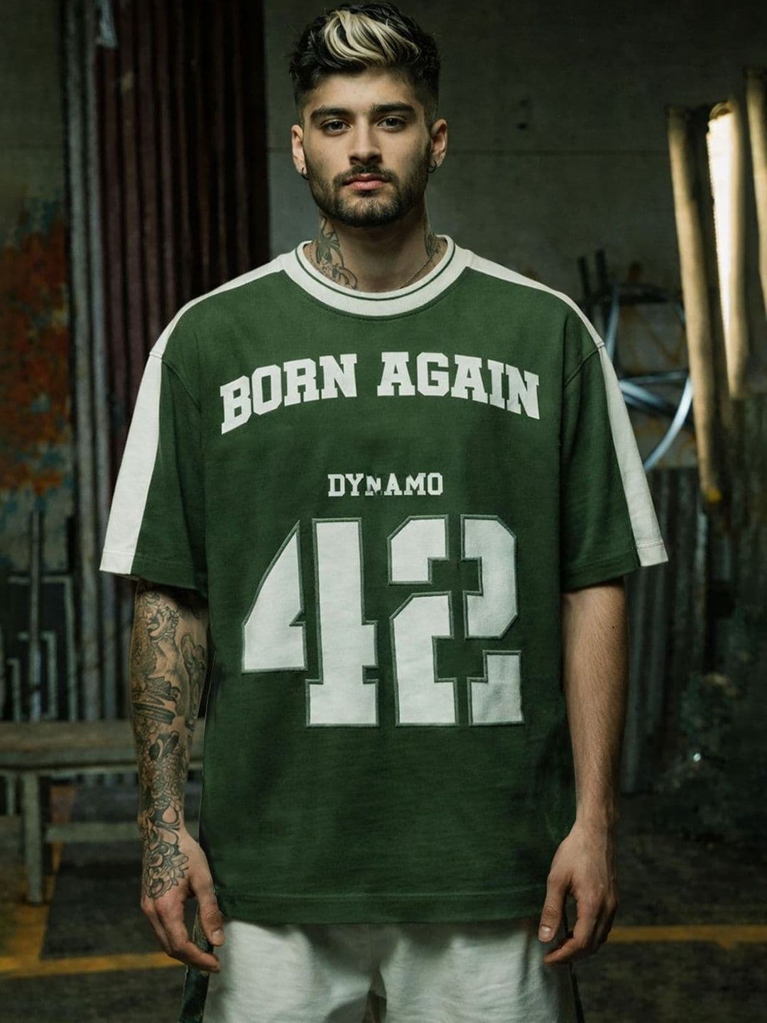 Force Men Cotton Varsity Colourblocked Pockets T-shirt - view 1