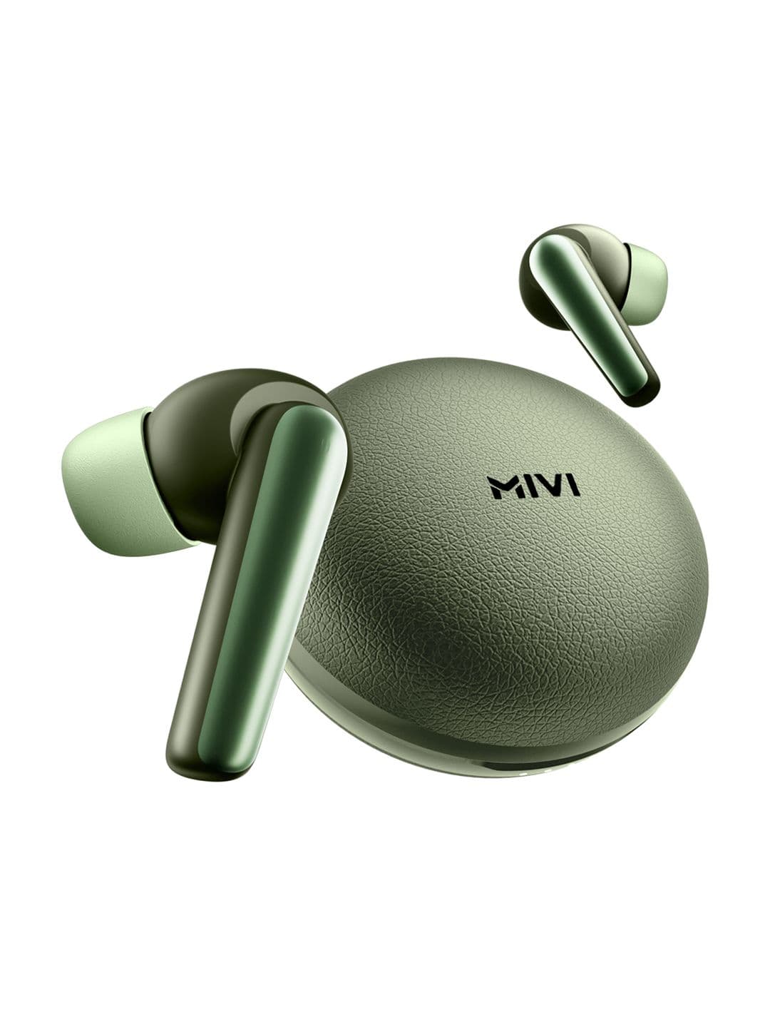 mivi DuoPods Aura TWS Earbuds - Forest Green - view 1