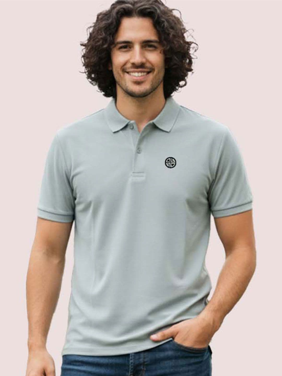 Carlton London Comfortable Mens Printed Polo Tshirts - view 1
