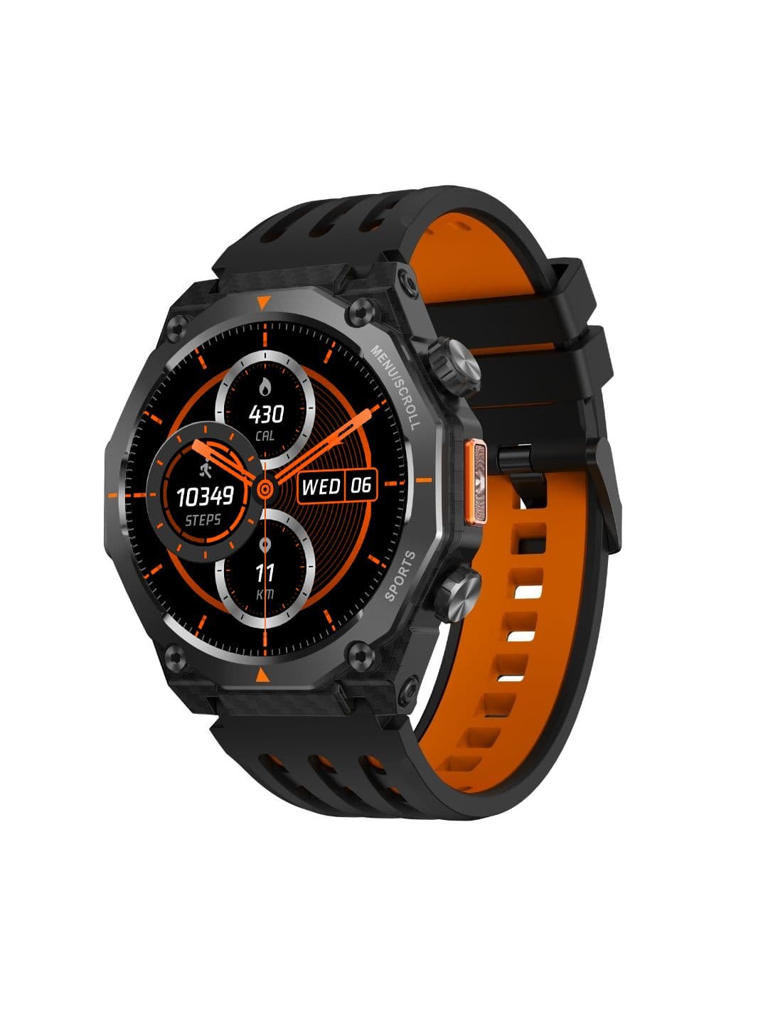 Fastrack Unisex Xtreme Adventure 1.43 AMOLED Display Smartwatch - Black - view 1
