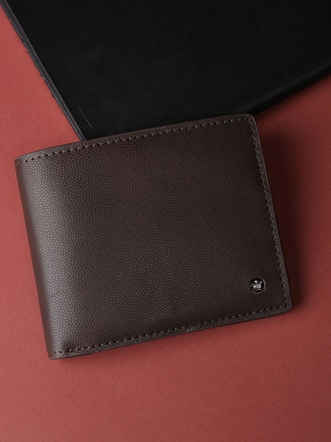 Louis Philippe Men Textured Leather Wallets - view 1