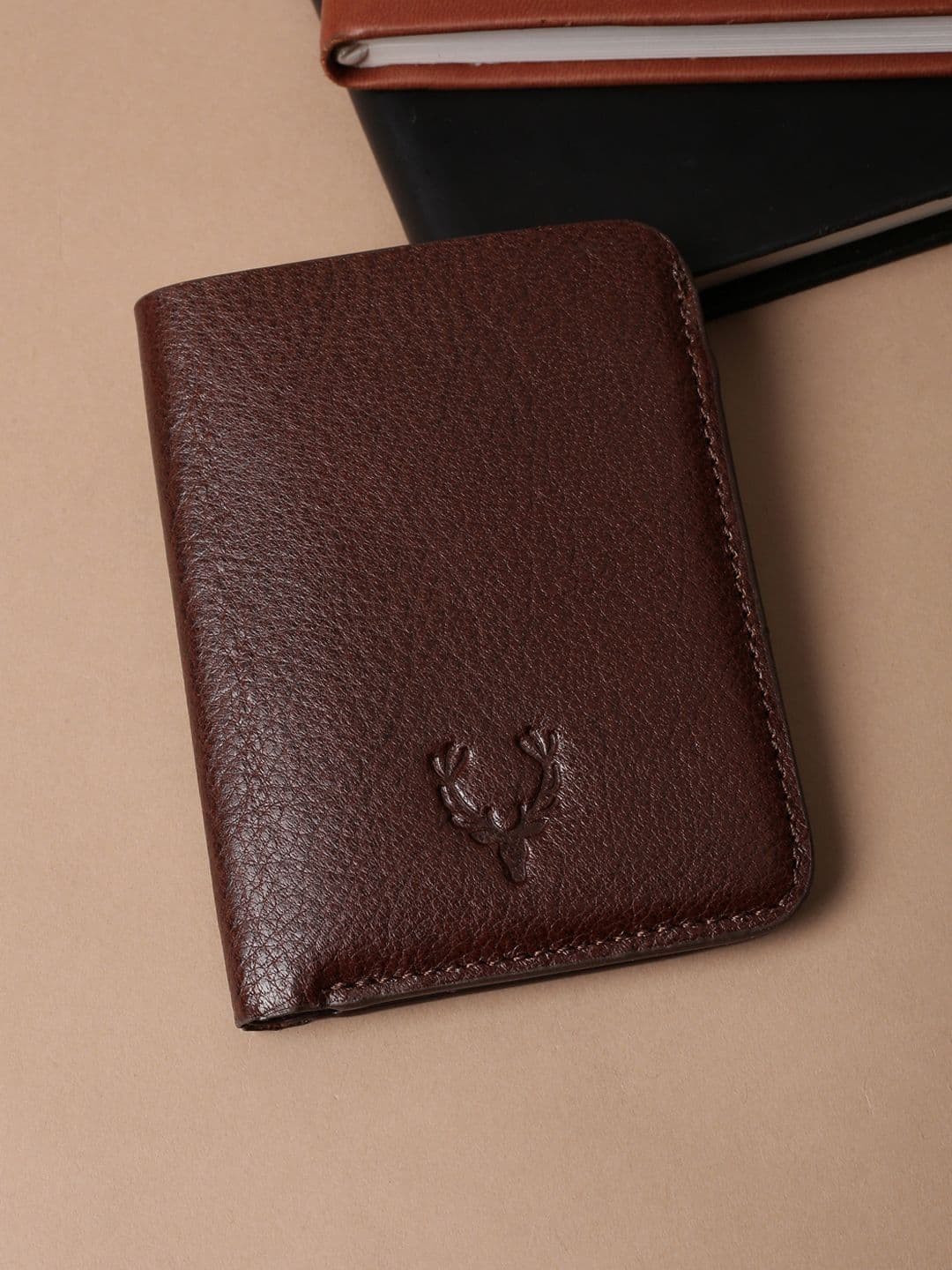 Allen Solly Men Textured Leather Wallets - view 1