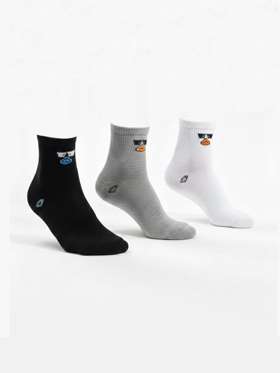 Dollar Men Pack of 3 Cotton Assorted Ankle Length Socks - view 1