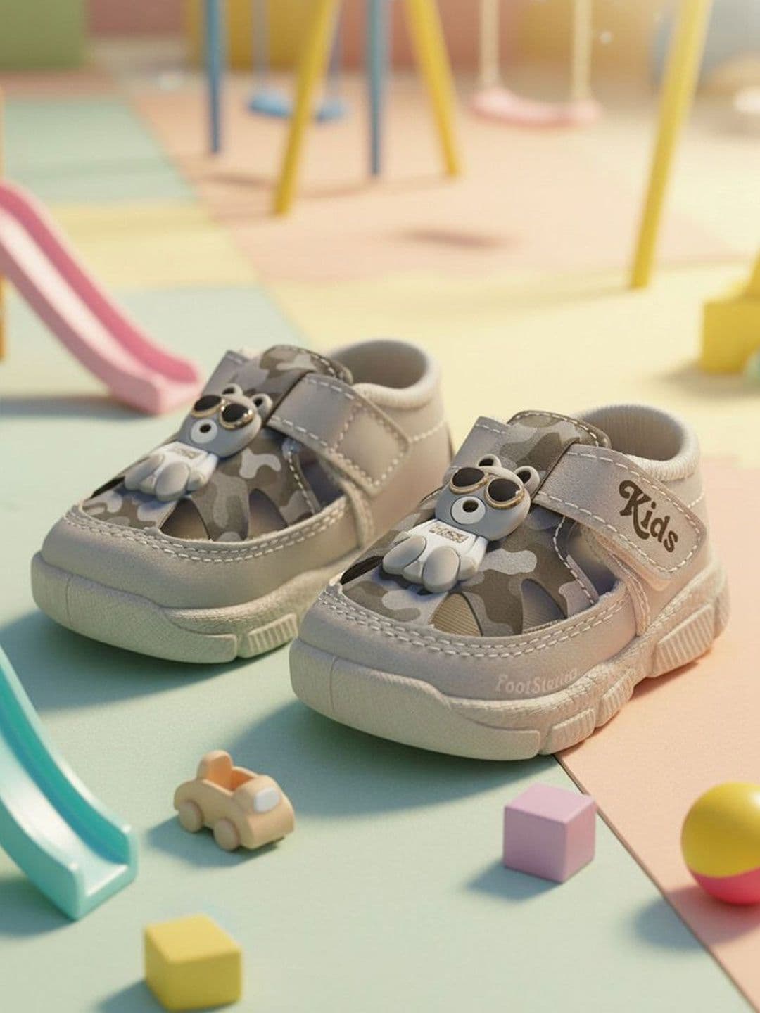 FootStation Boys Mesh Comfort Sandals - view 1