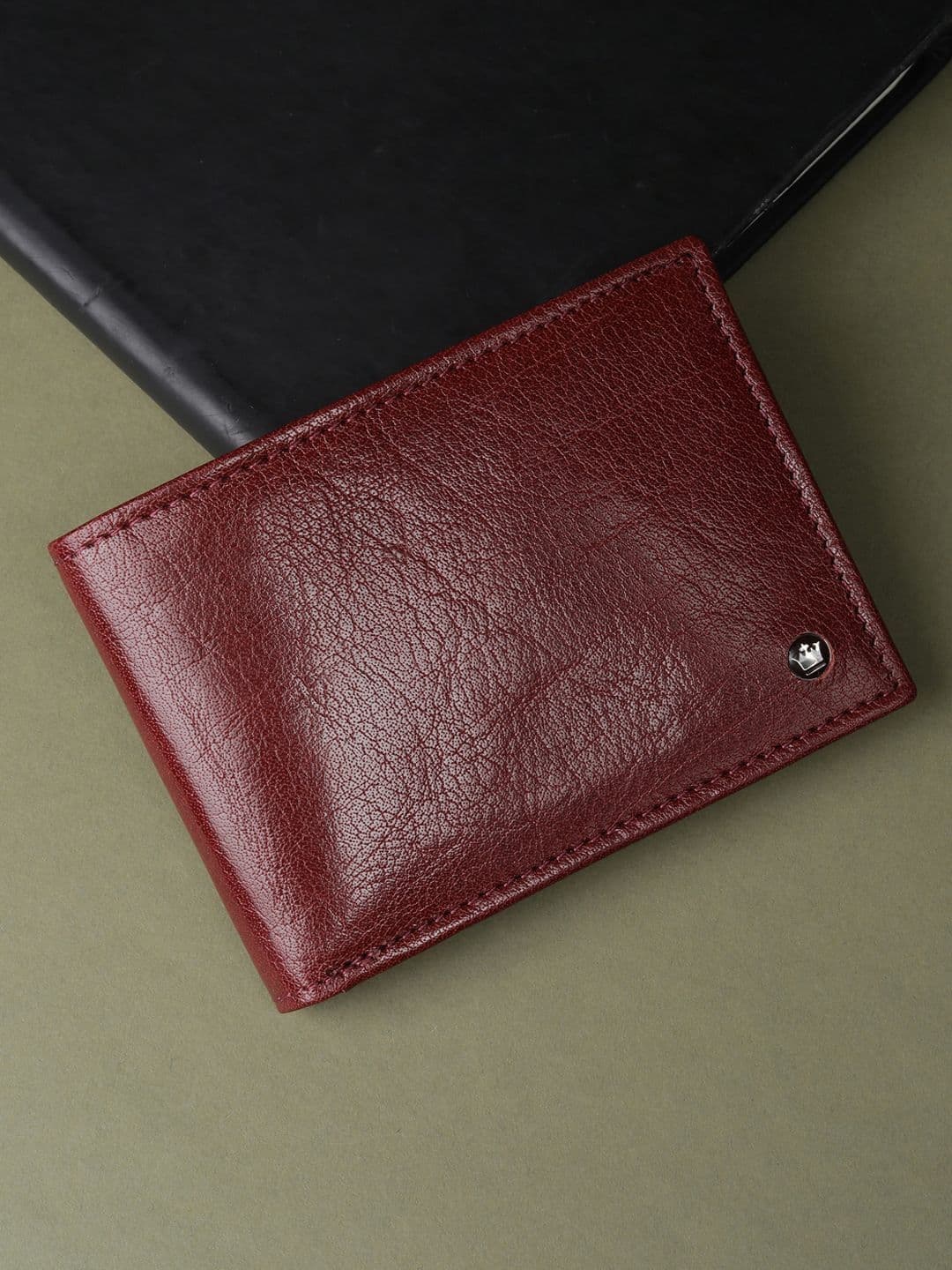 Louis Philippe Men Textured Leather Wallets - view 1