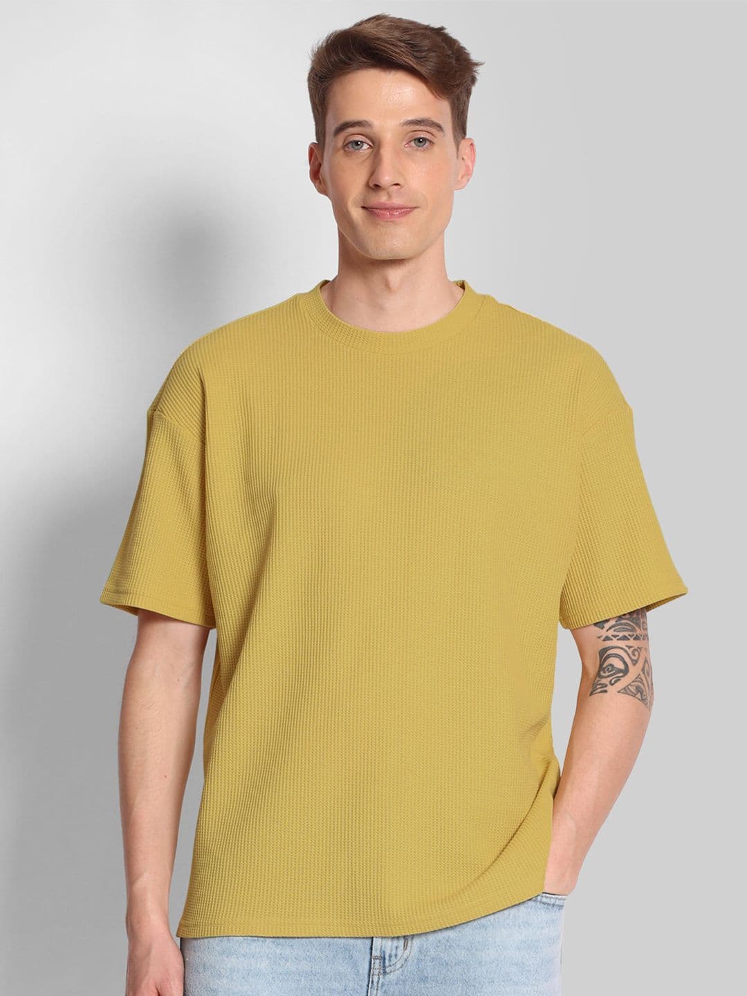 Bene Kleed Men Drop-Shoulder Sleeves T-shirt - view 1