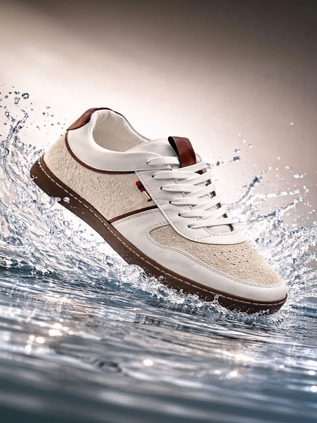 Corsac Men Leather Sneakers - view 1