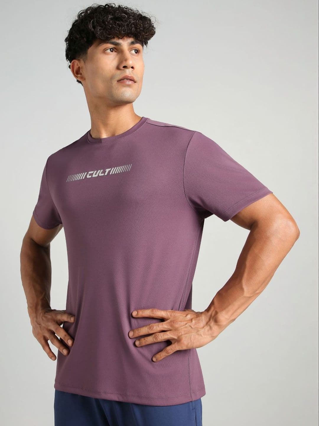 CULT Men's Purple Everyday Performance Tshirts - view 1