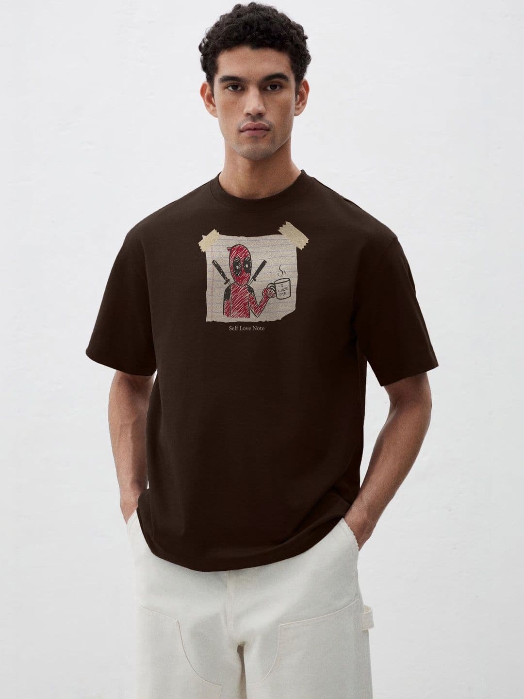 TOGS & TERRE Men Typography Printed Organic Cotton Blend T-shirt - view 1