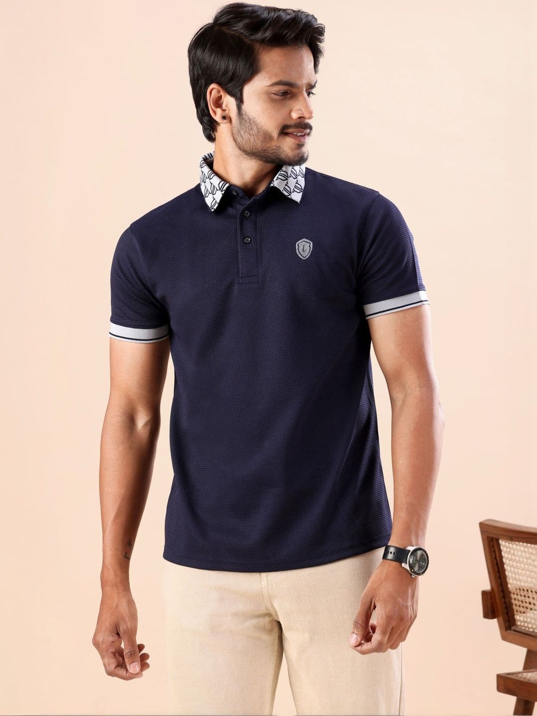 LUCUMA FASHION HUB Polo Collar Mens Tshirts - view 1