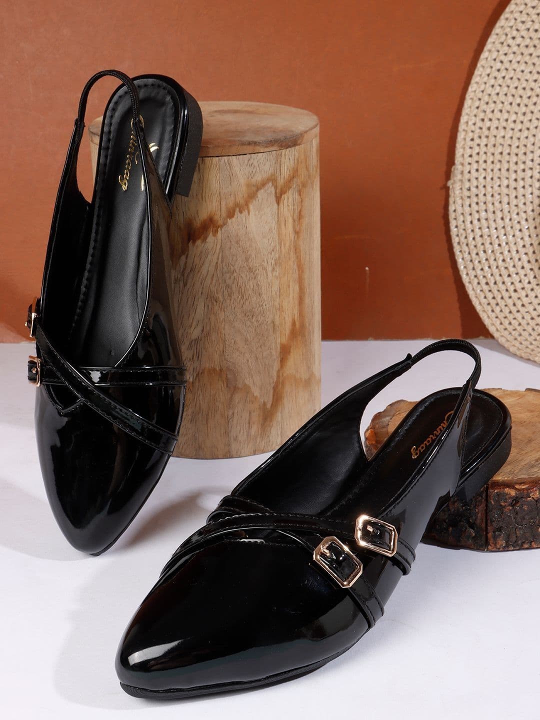 CHINRAAG Women Pointed Toe Mules - view 1