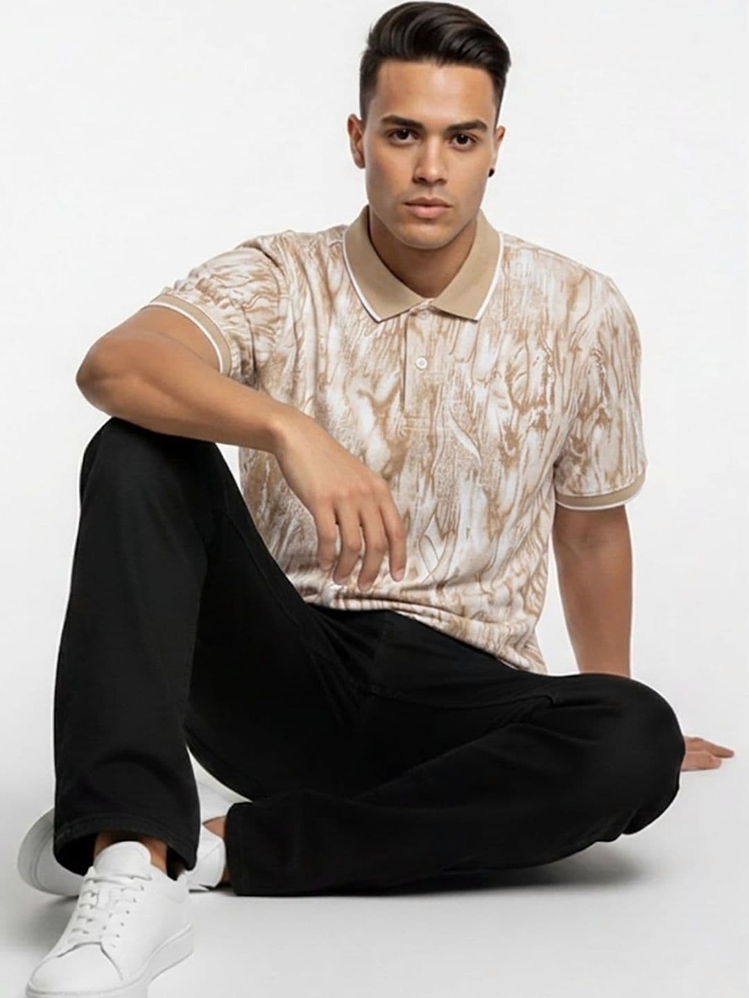 STEVE STATUS Men's Polo Tshirts - view 1