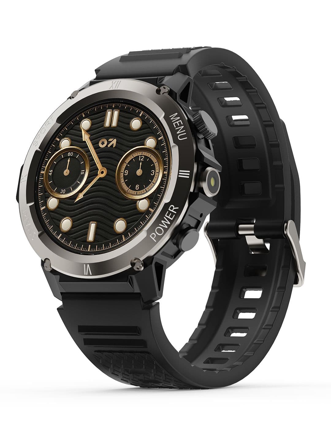 GOBOULT Tuff Hawk Smartwatch with 1.39 HD Display, Working Crown & Quick Access Torch - view 1