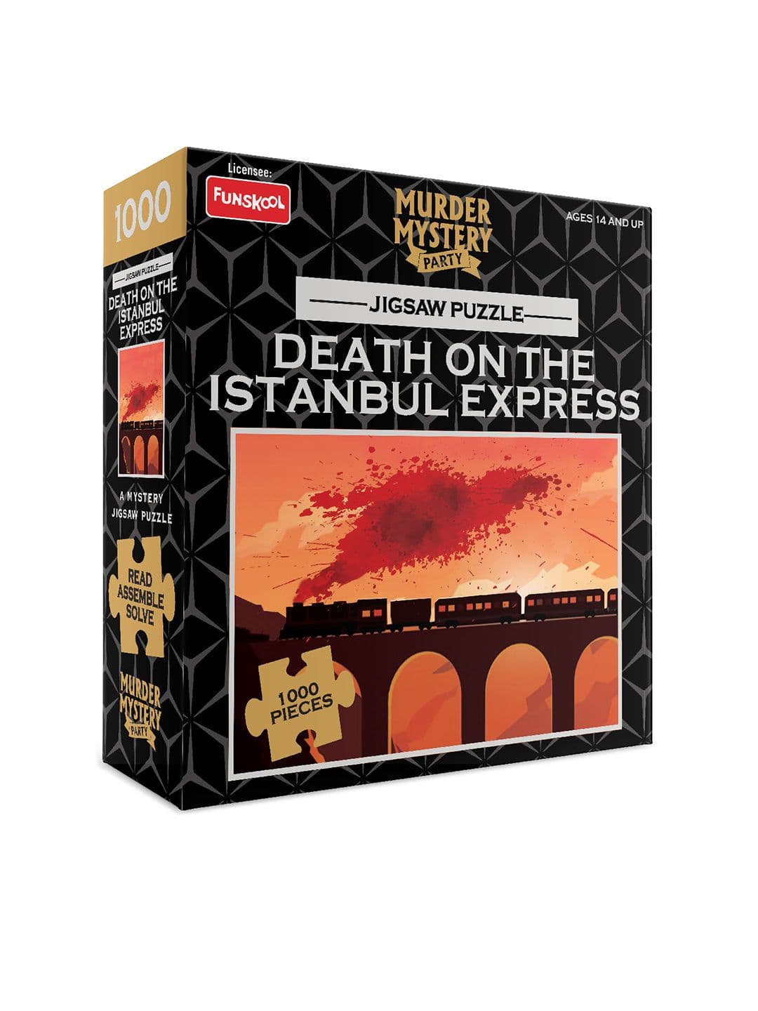Funskool Death on the Istanbul Express 1000-Pcs Puzzle Game - view 1