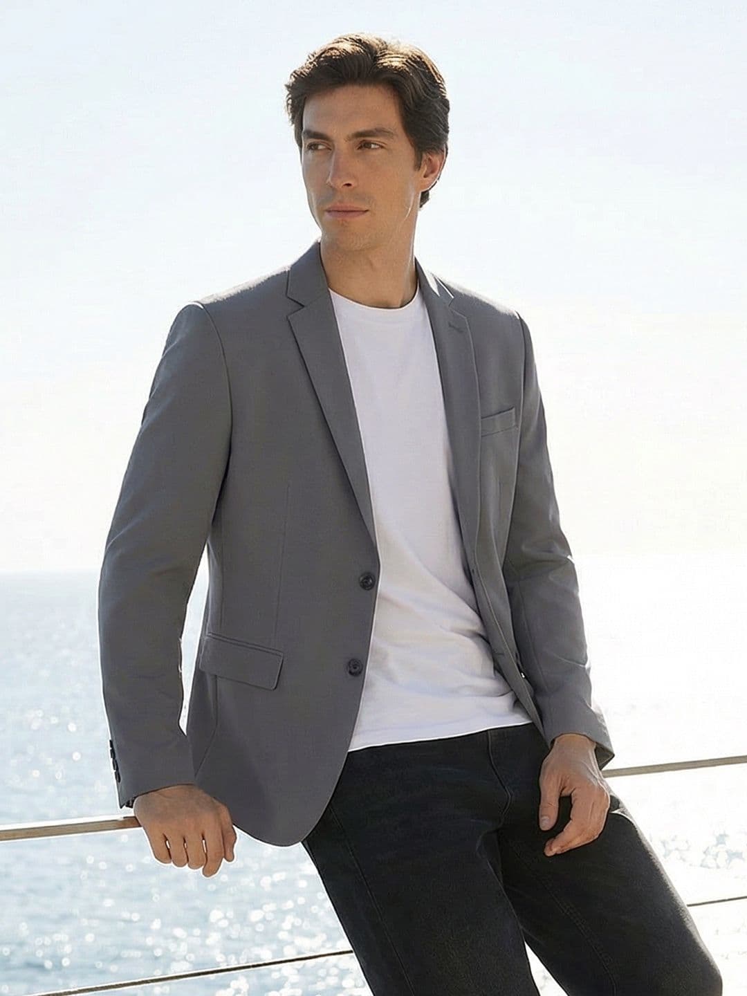 Mast & Harbour Single Breasted Casual Blazers - view 1