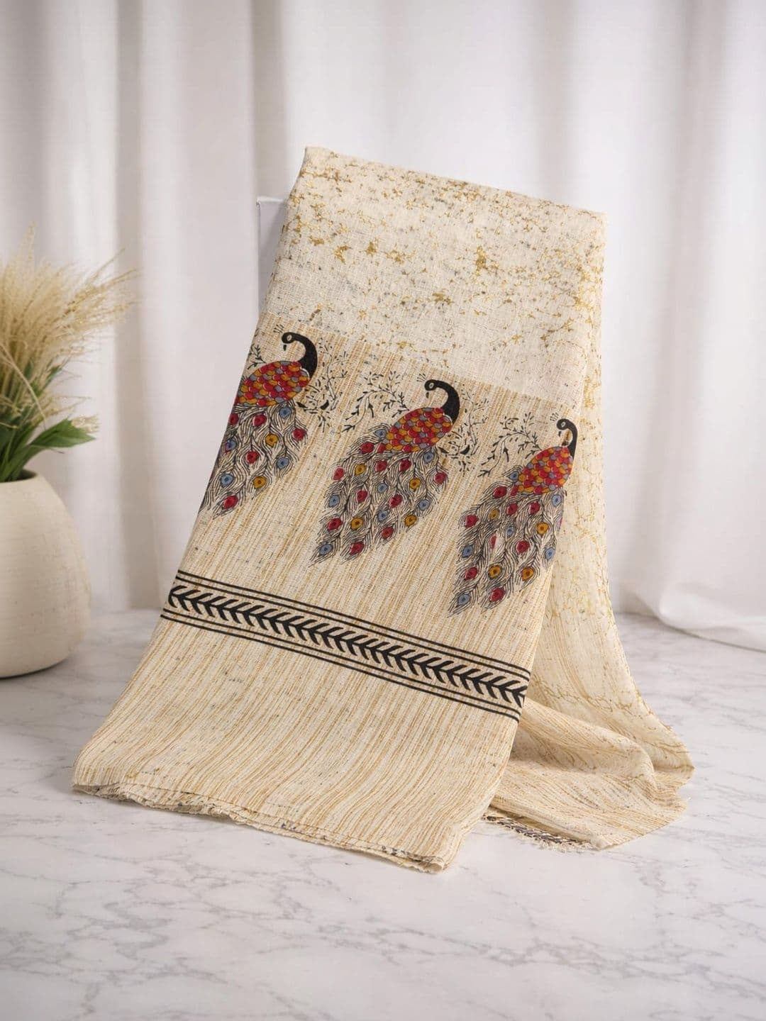 SAHINA DUPATTA Kalamkari Dupatta - view 1