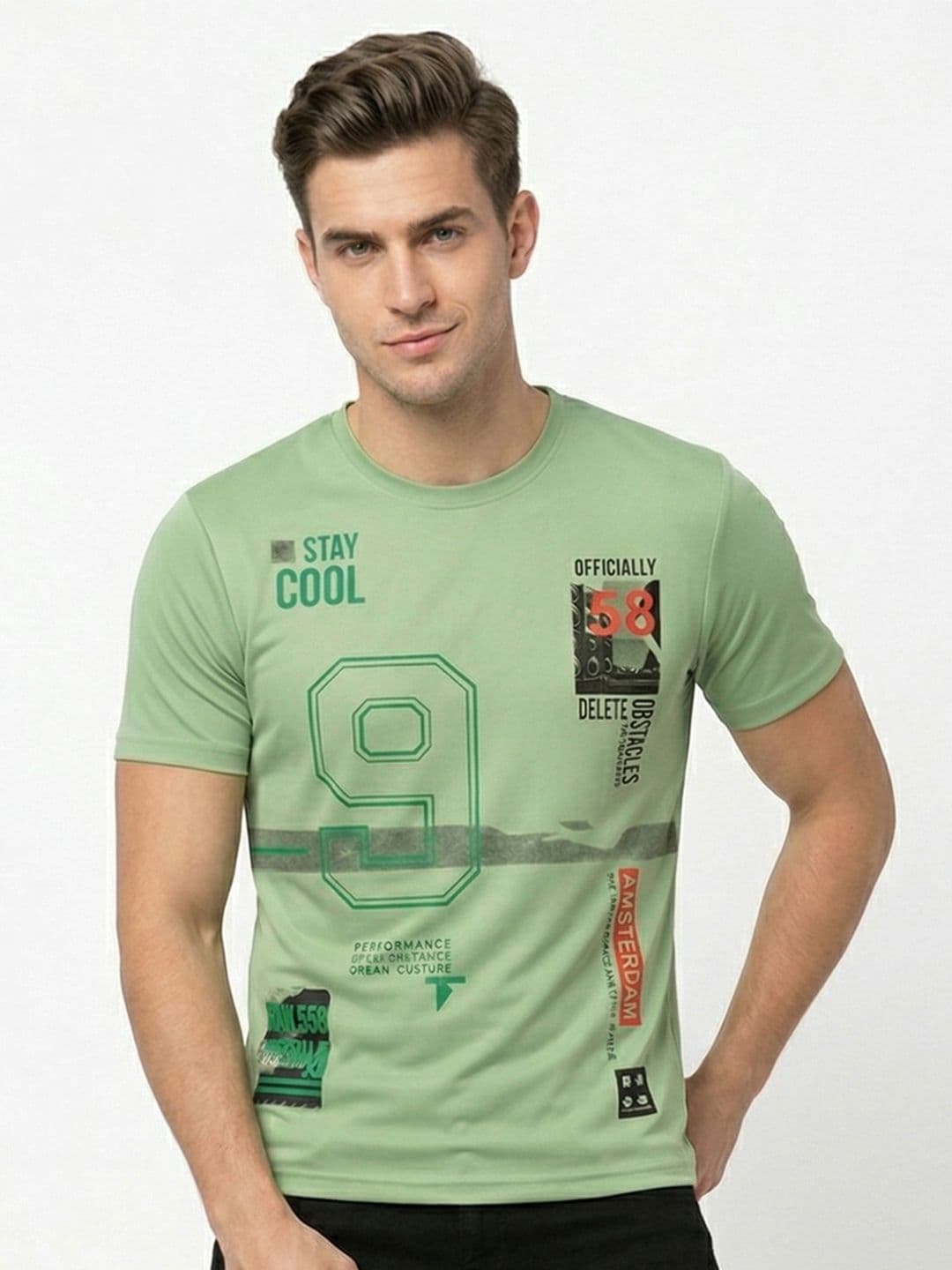 Here&Now X Game Begins Men Printed T-shirt - view 1