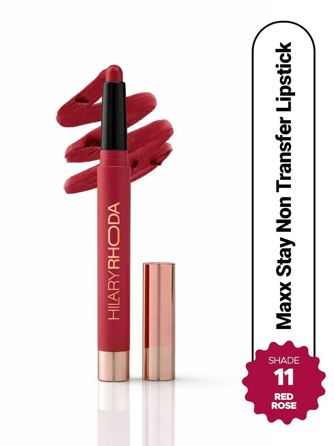 Hilary Rhoda Maxx Stay Non Transfer Proof Lip Crayon - 1.5 g - Red Rose - Shade 11 - view 1
