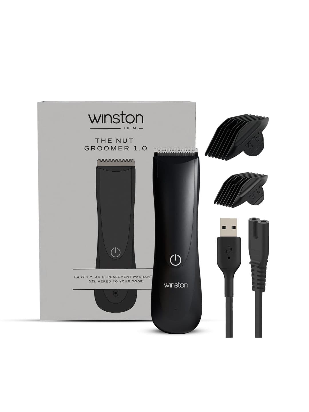 WINSTON Rechargeable Nut Groomer 1.0 Body & Ball Trimmer with 120 Min Battery - view 1
