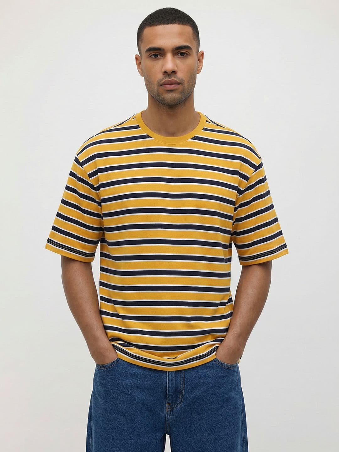 The Roadster Life Co. Striped Relaxed Fit T-shirt - view 1
