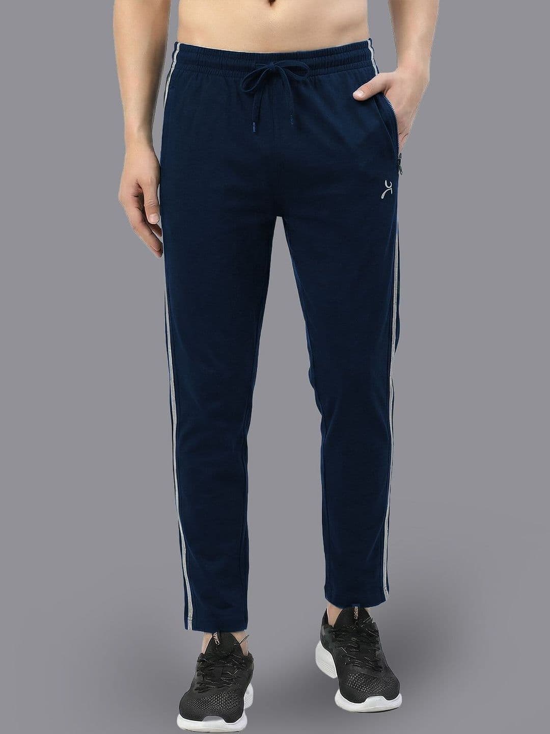 AMUL COMFY Men's Solid Track Pant with Zipper Pocket - view 1