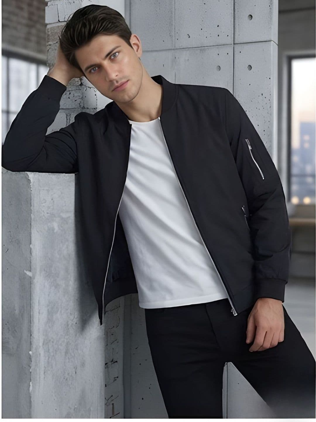 MIA FASHION Men Windcheater Bomber Jacket - view 1