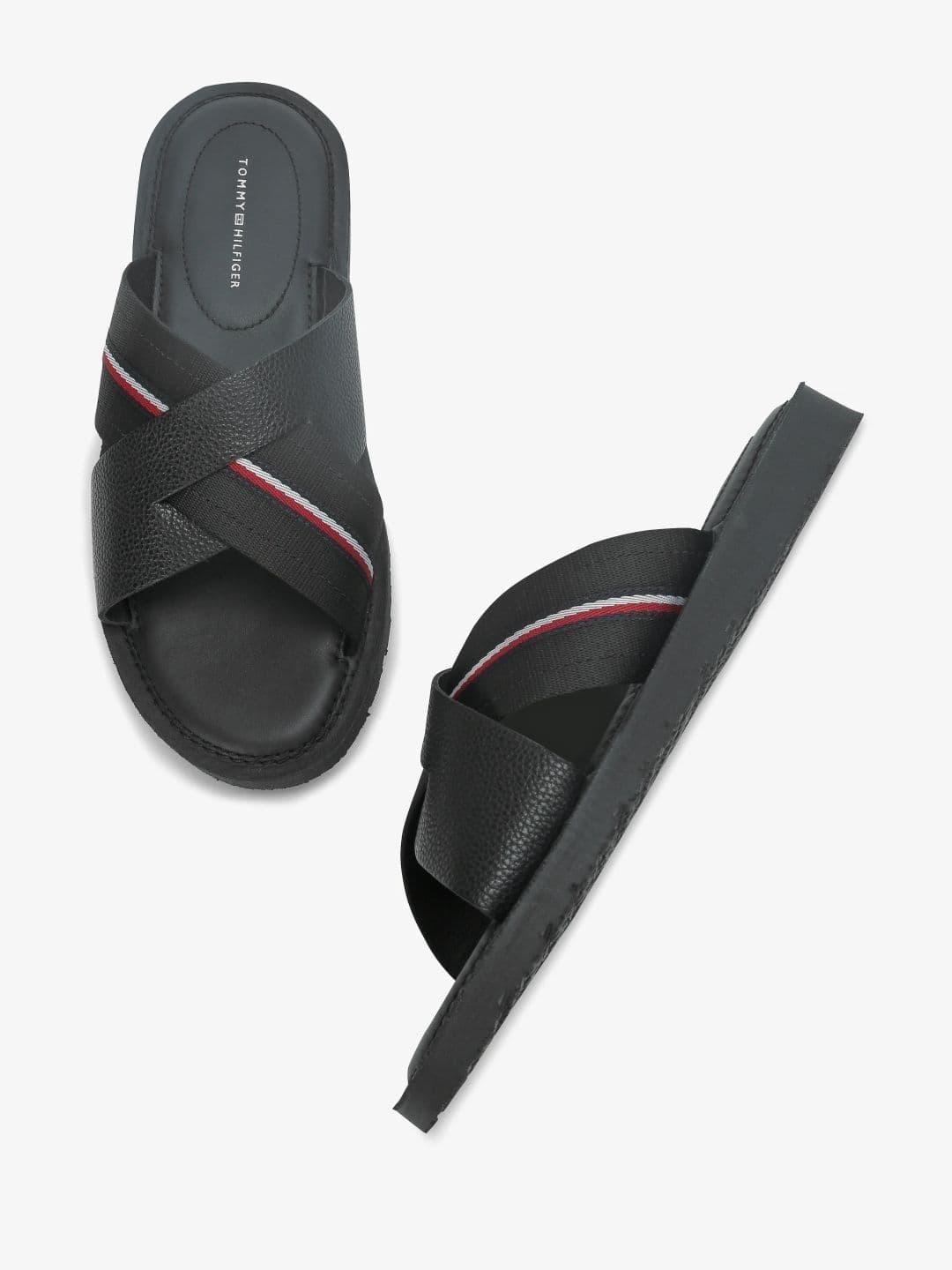 Tommy Hilfiger Men Leather Comfort Sandals - view 1