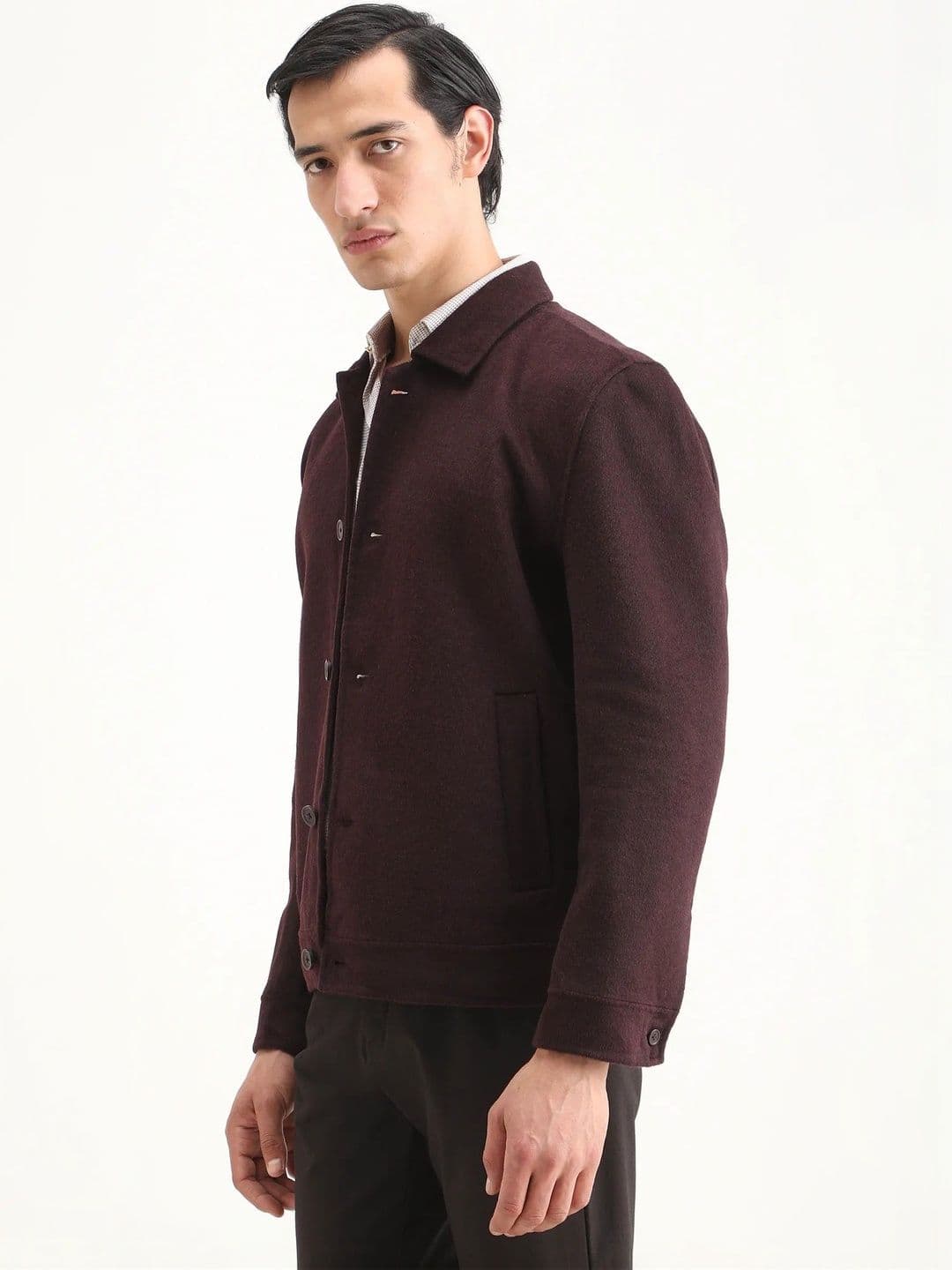 RARE RABBIT Spread Collar Tailored Jacket - view 1