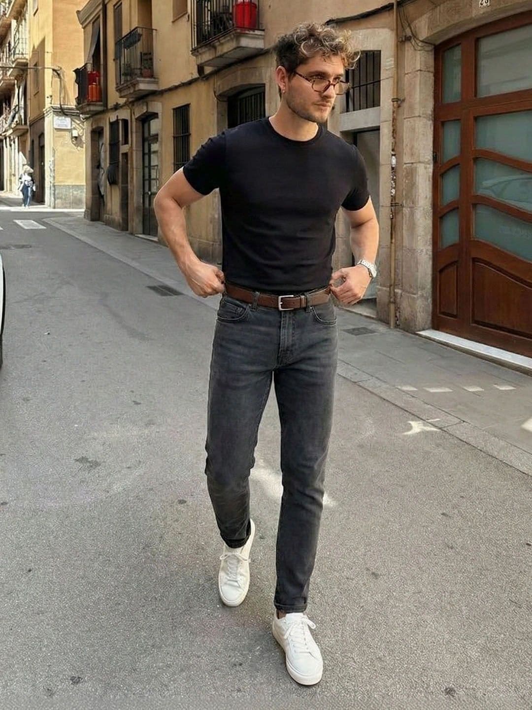 The Roadster Lifestyle Co Round Neck Cotton T-Shirt - view 1