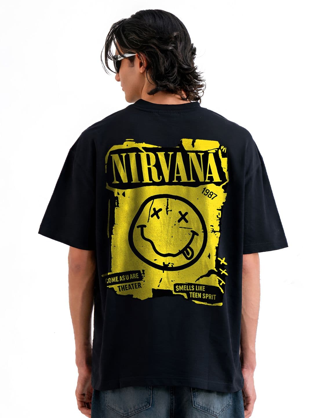 BDSQUARE Printed Cotton Oversized Tshirt - view 1