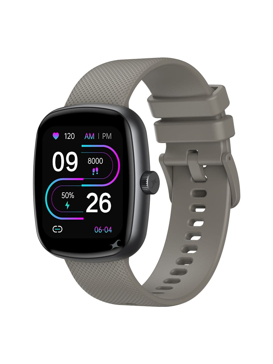 Fastrack Unisex Jupiter S3 1.83 TFT 2.5D Display Smartwatch - Grey - view 1