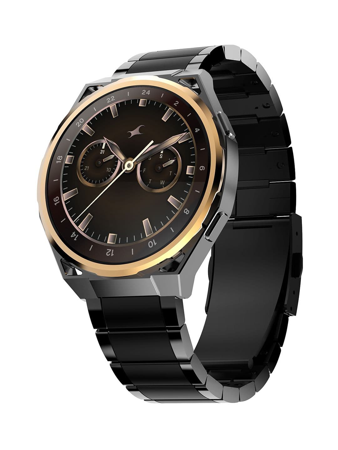 Fastrack Unisex Marvellous FX3 1.43 AMOLED Display Smartwatch - Black - view 1