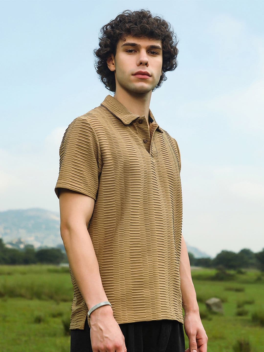 CAHOOT Men Polo Collar T-shirt - view 1