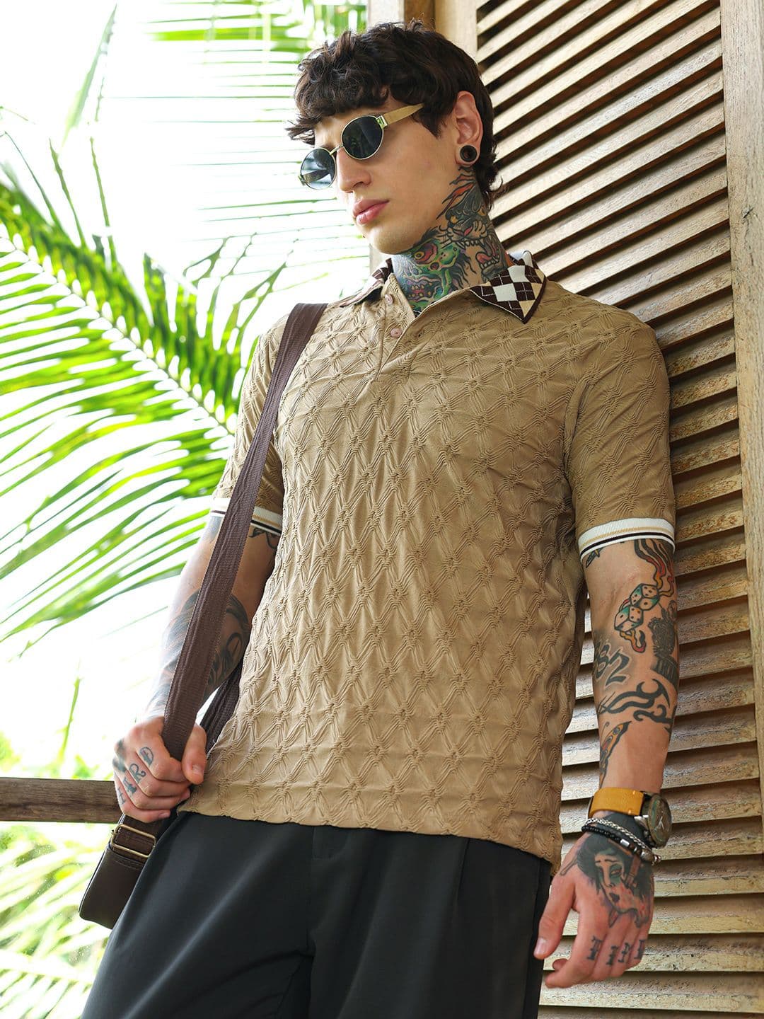 CAHOOT Men Polo Collar T-shirt - view 1