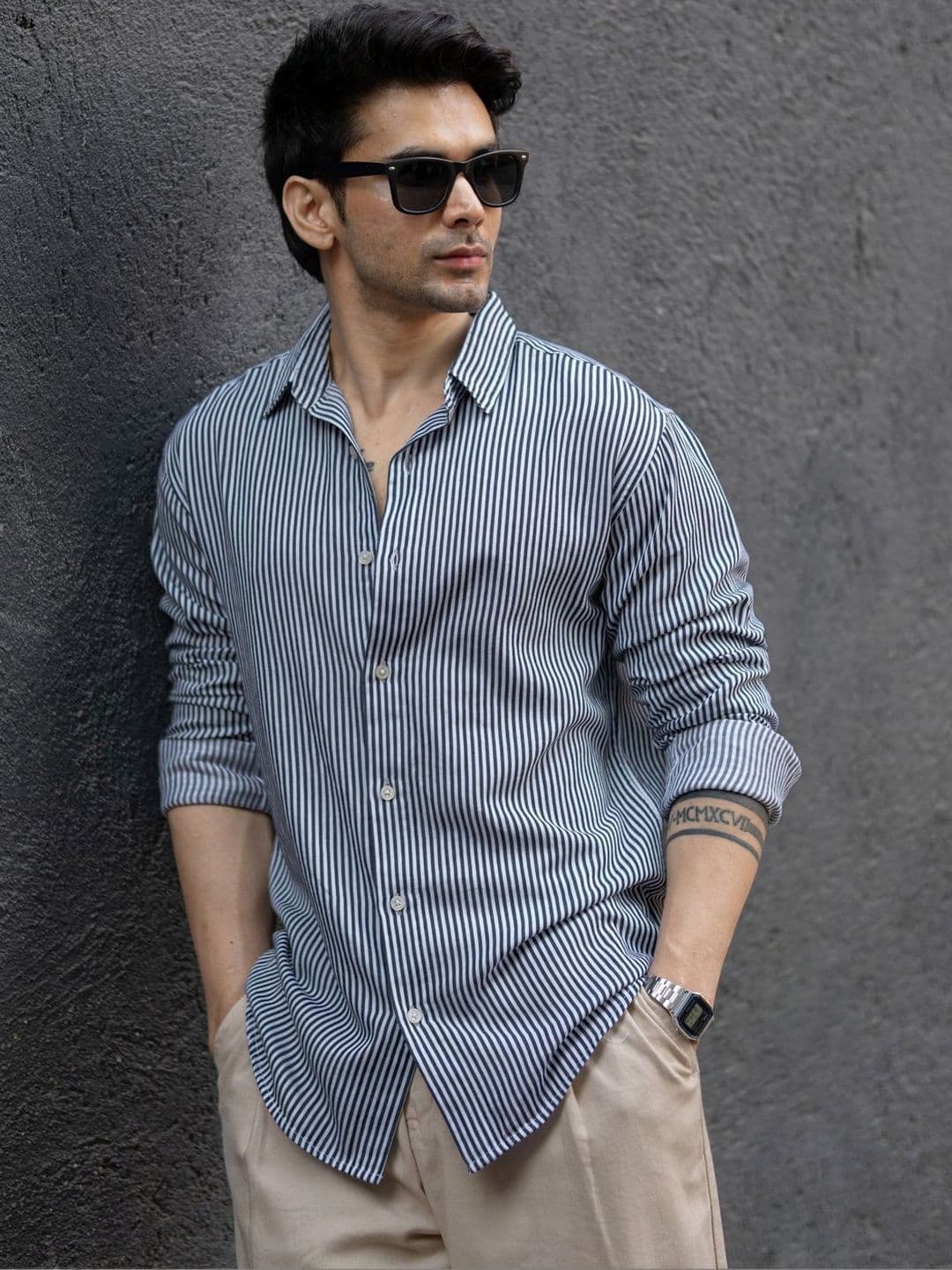 Powerlook Men Striped Casual Shirt - view 1