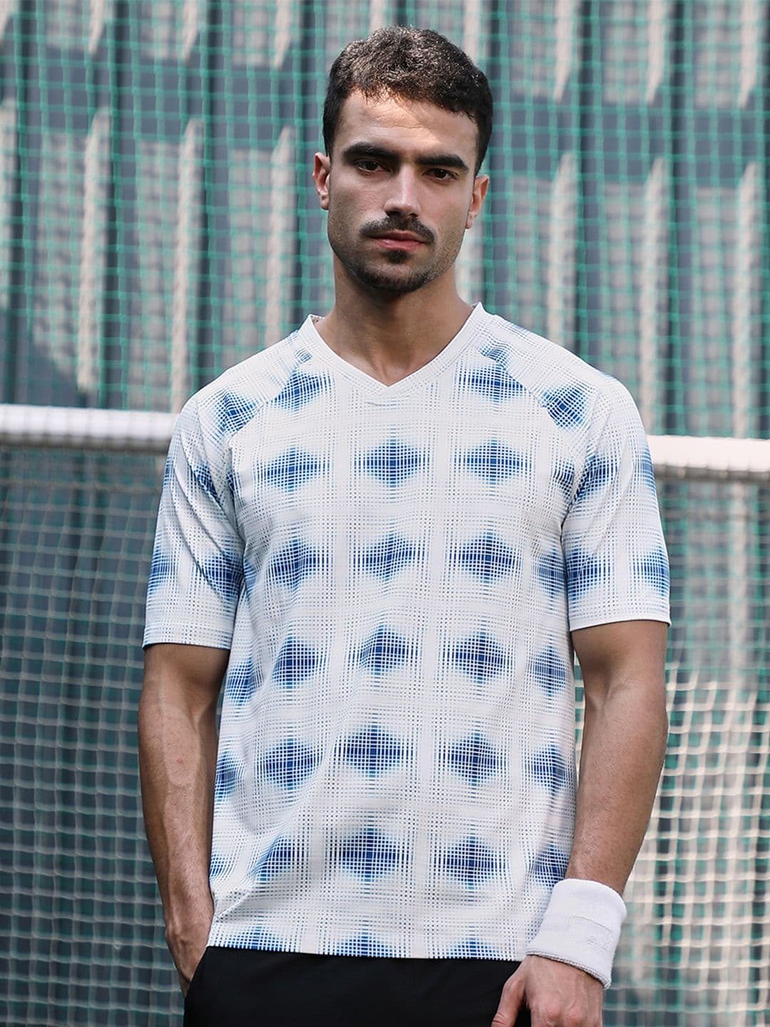 CAHOOT Men Printed V-Neck T-shirt - view 1