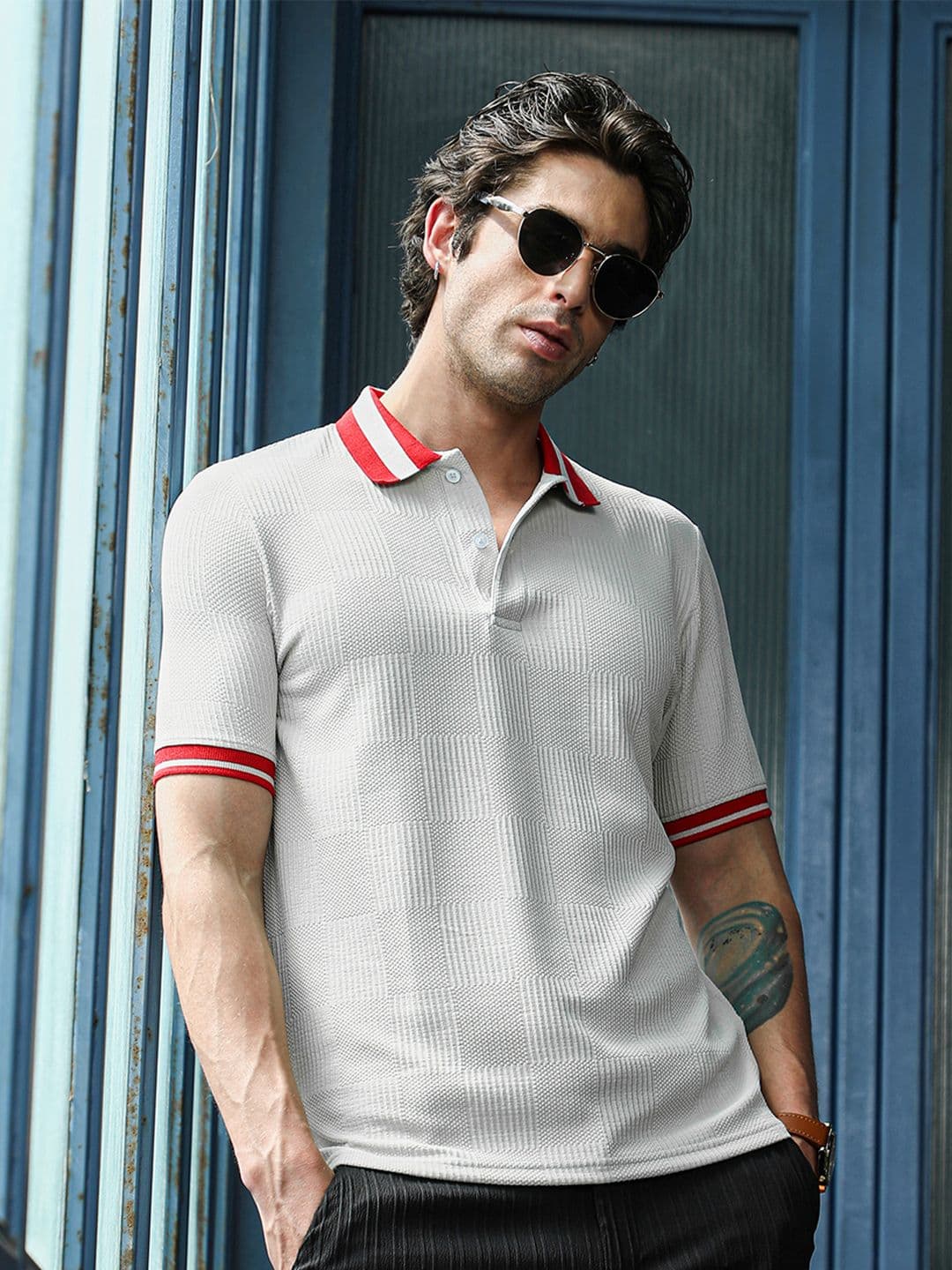 CAHOOT Men Polo Collar T-shirt - view 1