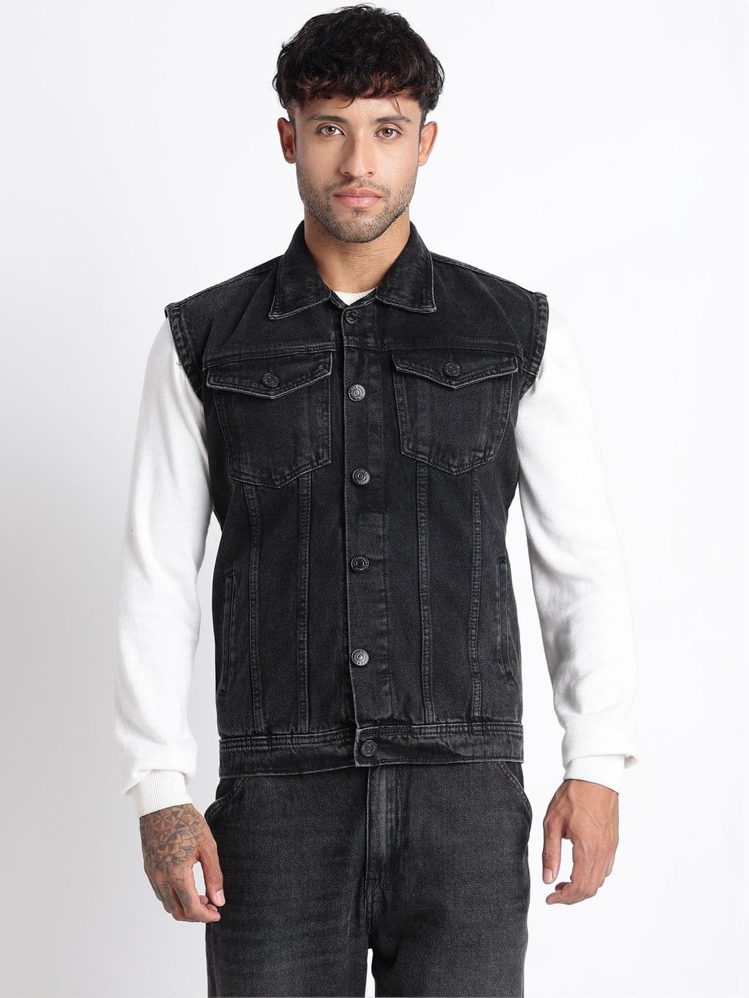 ONSYLE Men Washed Denim Jacket - view 1