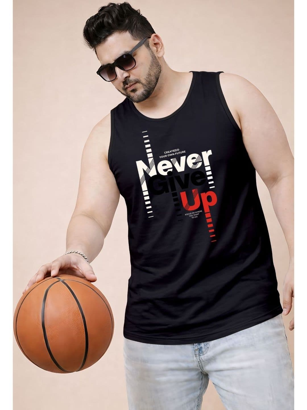 Triptee Printed Cotton Tank - view 1