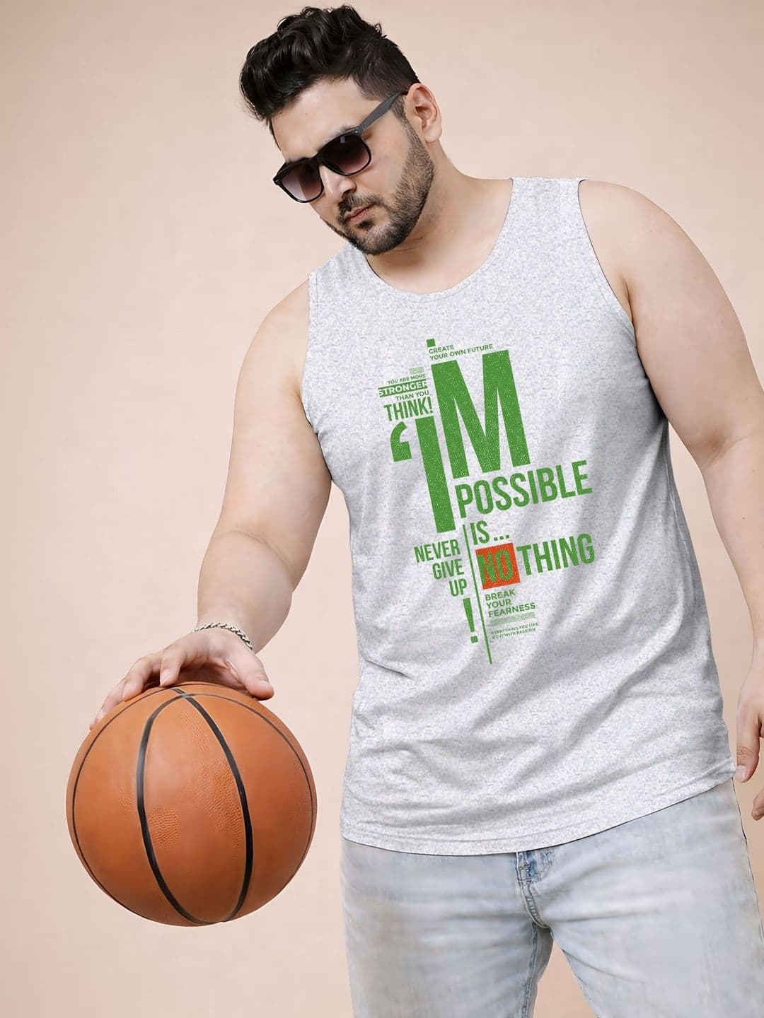 Triptee Printed Cotton Tank - view 1