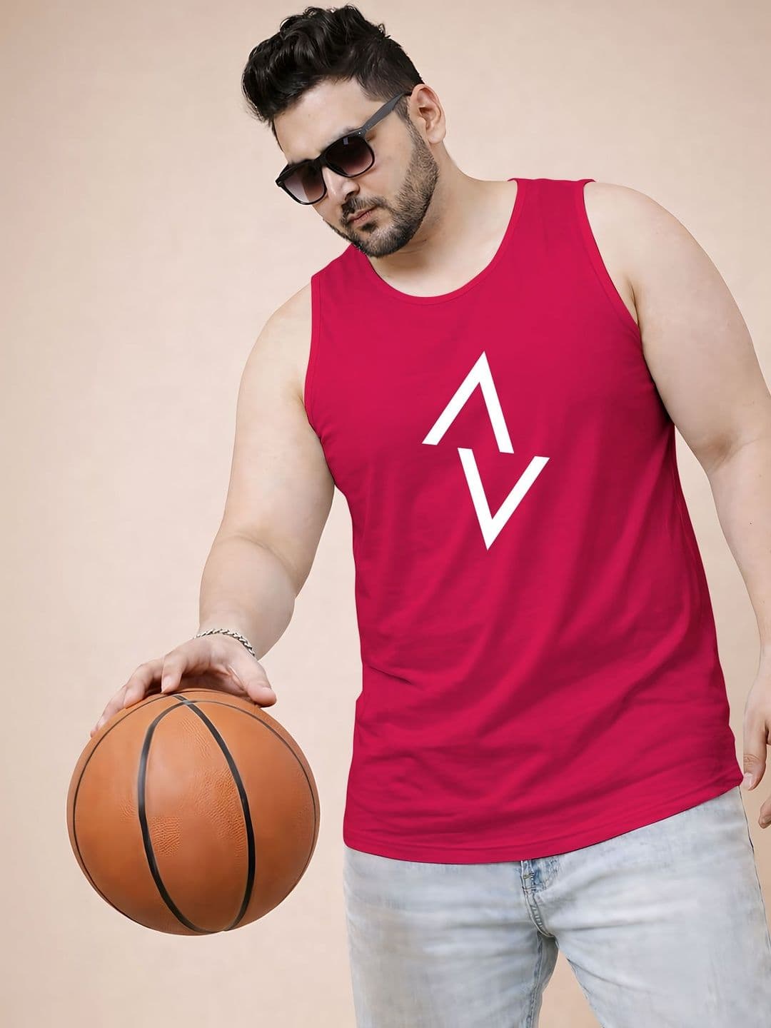 Triptee Printed Cotton Tank - view 1