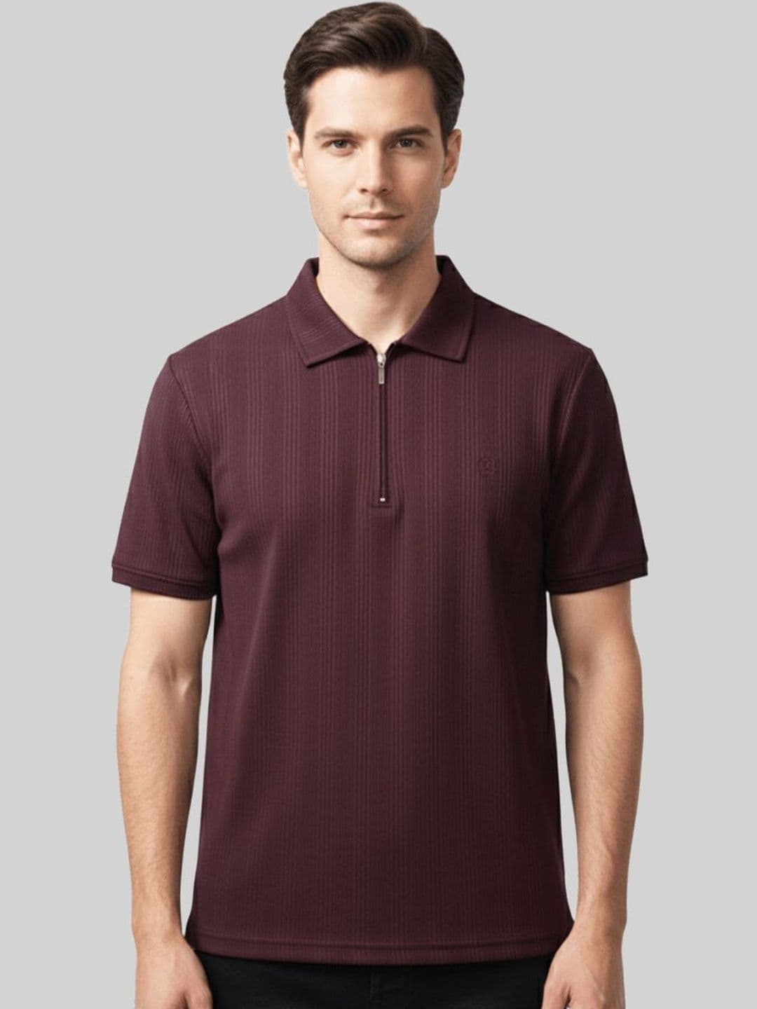 Dollar Men Polo Collar T-shirt - view 1