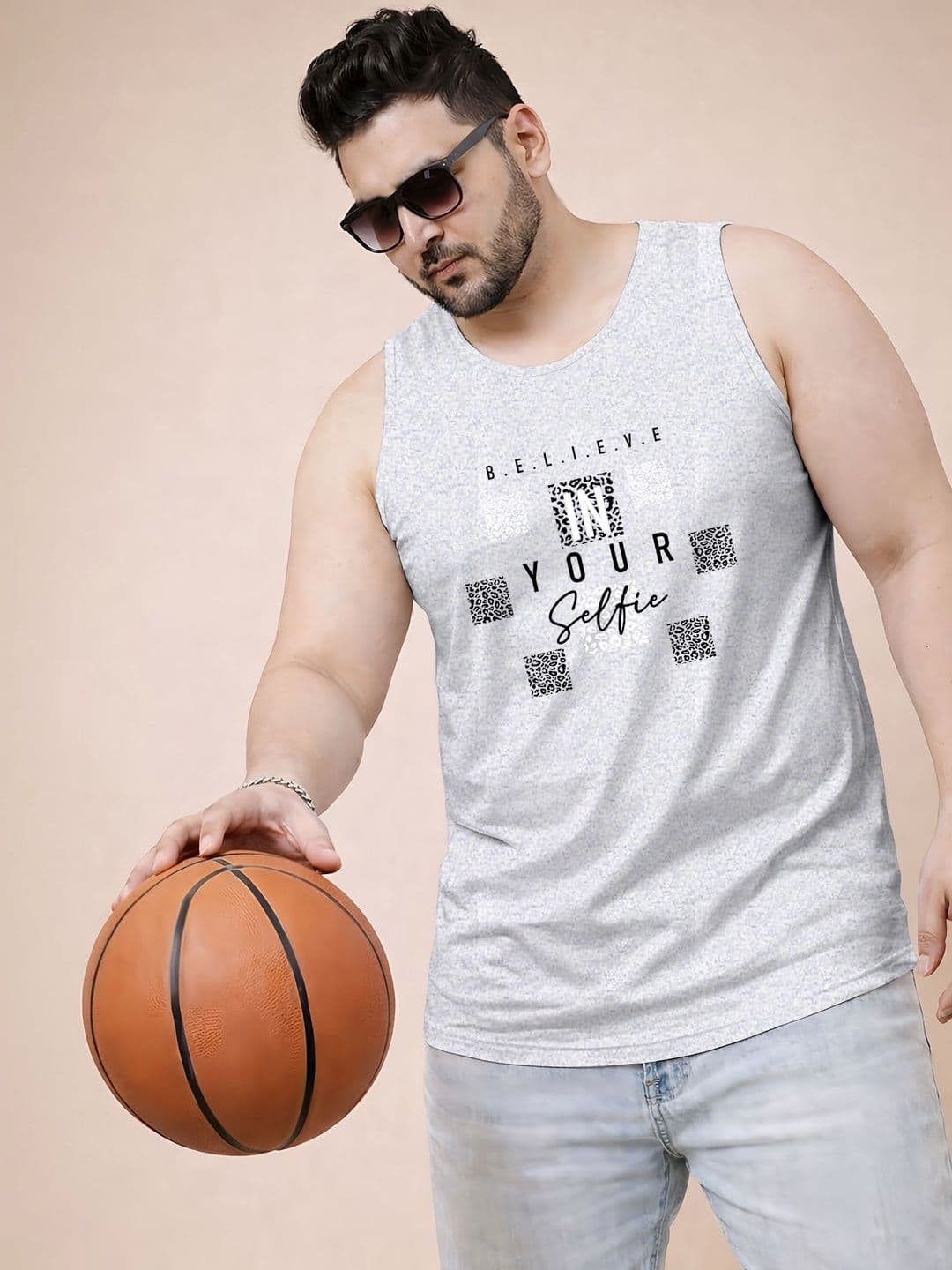 Triptee Printed Cotton Tank - view 1