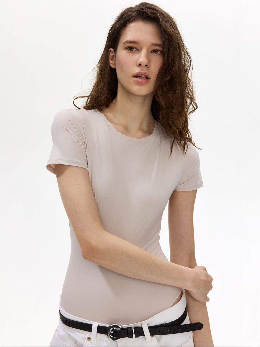 H&M Short-Sleeved Microfibre Body - view 1