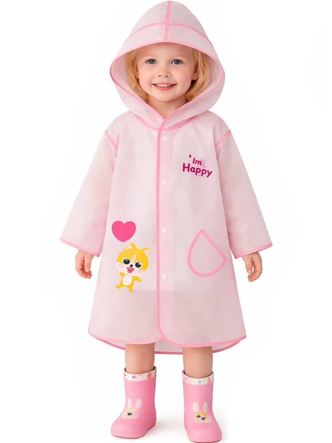 Bold N Elegant Hooded Rain Jacket - view 1