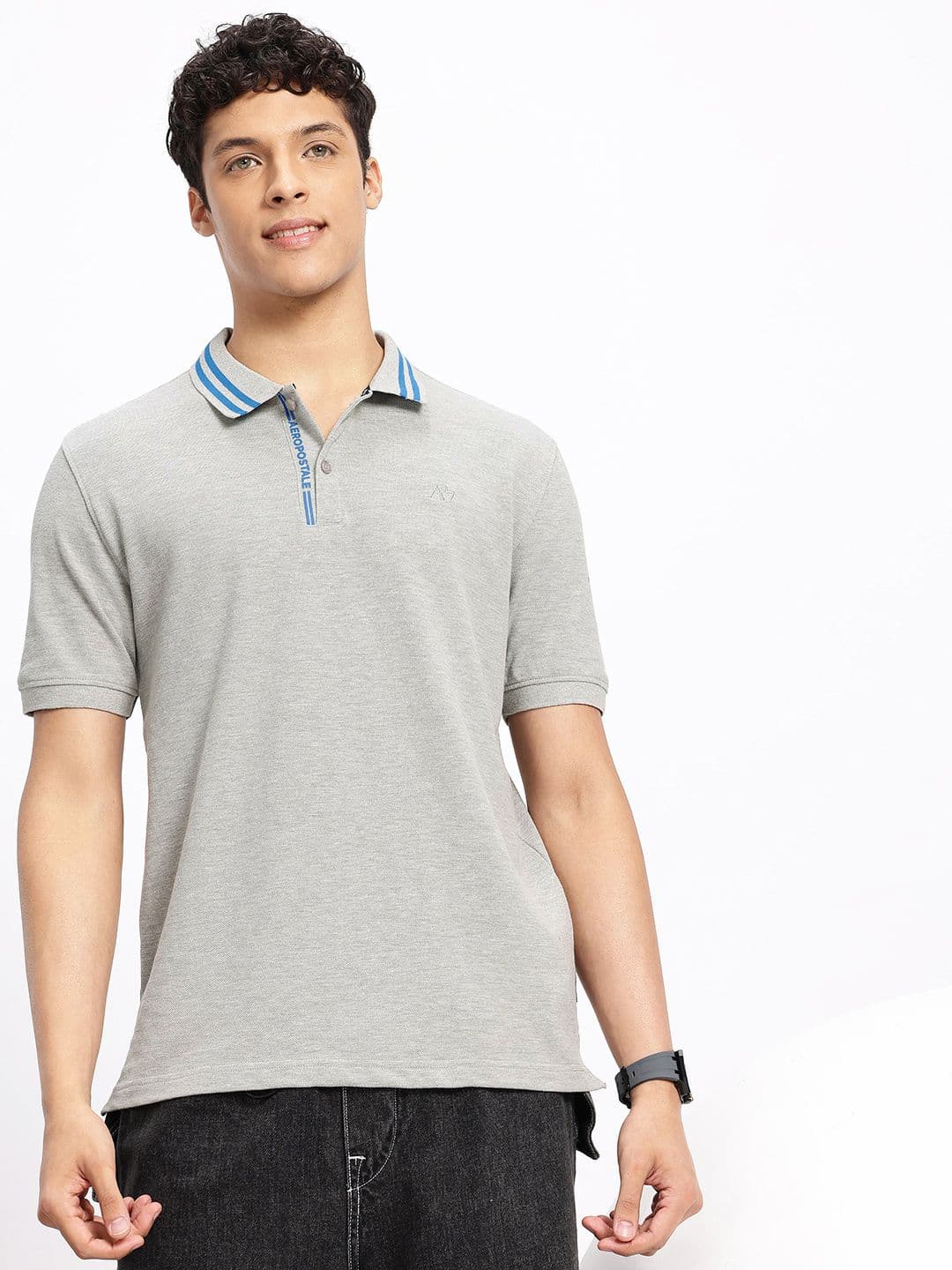Aeropostale Polo Collar T-shirt - view 1