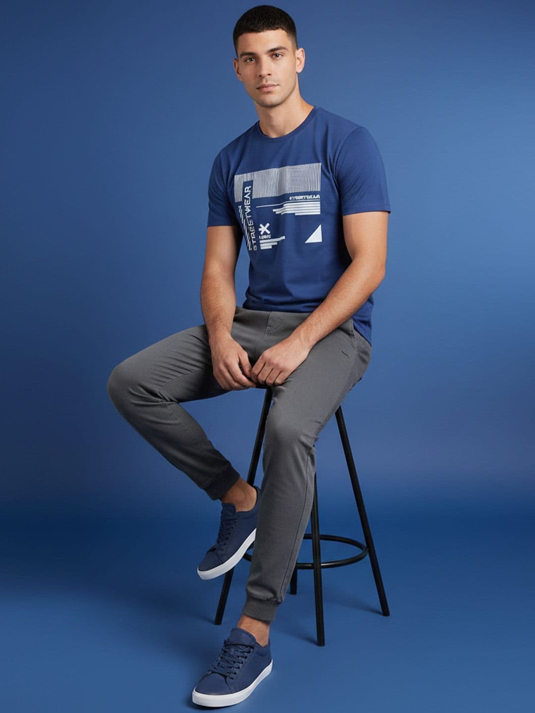 HRX by Hrithik Roshan Men Printed T-shirt - view 1